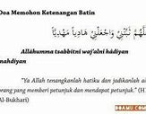 Doa Pencerah Hati Dan Pikiran