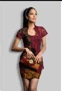 Model Kebaya Kartini Kain Polos